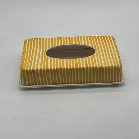 Vintage Porta Ceramic Tissue Holder 11 x 6 Bathroom Containers - Picture 1 of 9